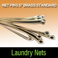 Net Pins 5" Brass Standard 